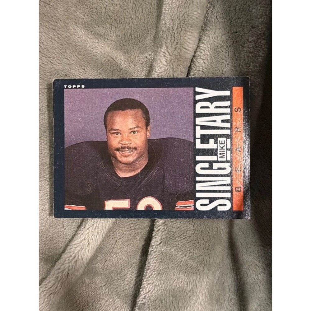 1985 Topps Mike Singletary #34 football card